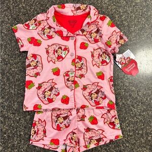 Strawberry Shortcake Pink Kids Pajama Set